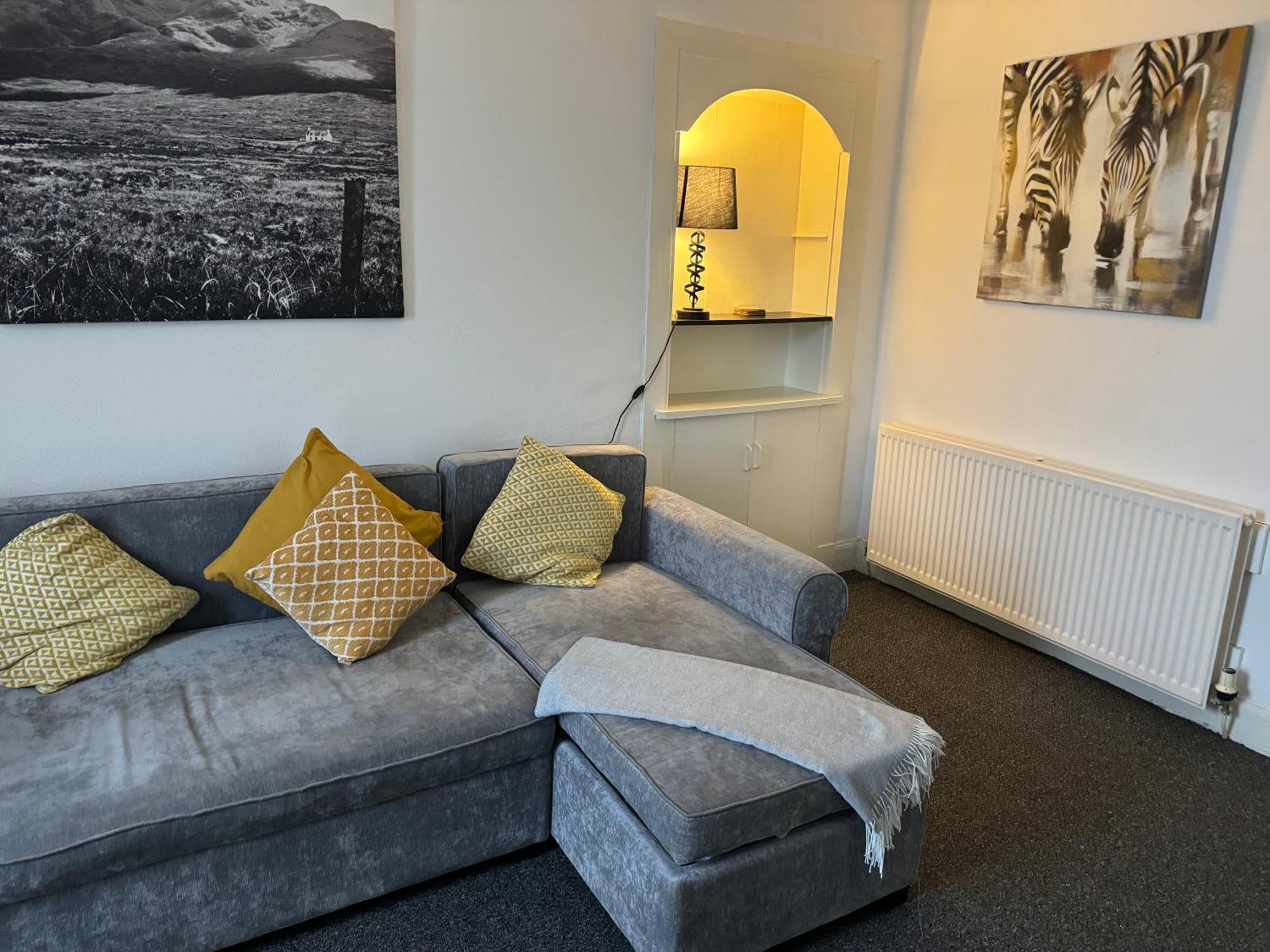 140 Main St Ground Left Apartman Largs Kültér fotó